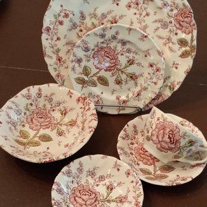 Johnson Brothers English Bone China - service for 12 - 6 piece place settings